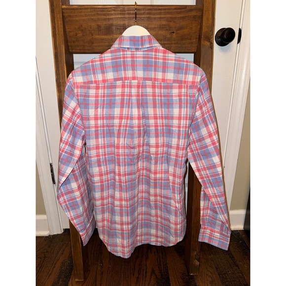 Vineyard Vines Slim Fit Whale Shirt Men's Plaid Button Down Long Sleeve Casual - Picture 5 of 5